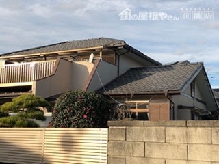前橋市富士見町 屋根瓦葺き替え工事後