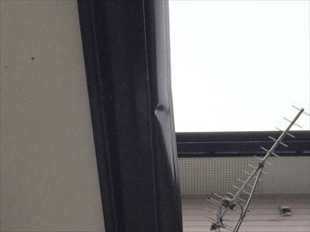 高崎市小八木町T様邸雨樋交換変形