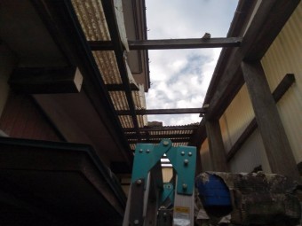 前橋市田口町K様屋根破損②