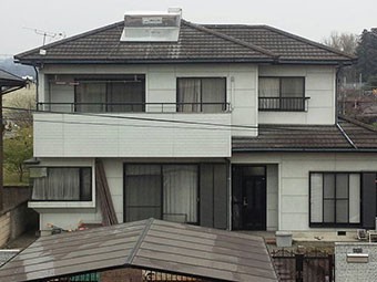 みどり市笠懸町T様邸屋根塗装