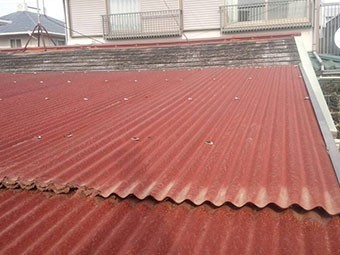 トタン屋根劣化