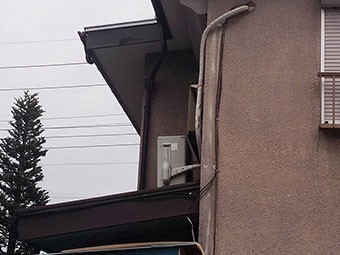前橋市光が丘町外壁塗装の劣化