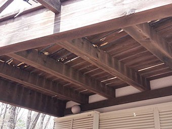 長野原町北軽井沢2階テラス