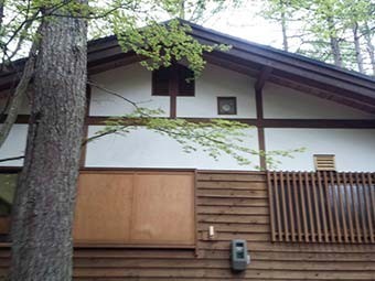 前橋 赤城山 別荘 屋根塗装