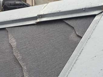 前橋市下細井町S様棟板金クギ浮き
