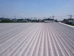 前橋市荒牧町B工場屋根施工前2