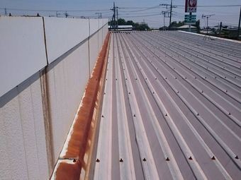 前橋市荒牧町B工場屋根施工前