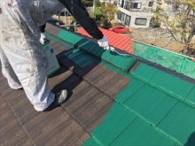 前橋市岩上町T様 上塗り1回目