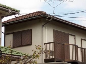 前橋市総社町屋根塗装前