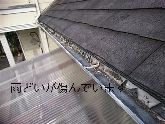前橋市荒子町M様邸雨どい
