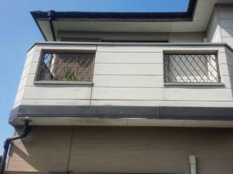 玉村町角淵D様ベランダサイディング