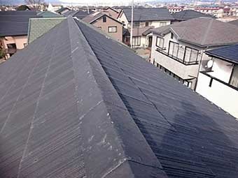伊勢崎市スレート屋根