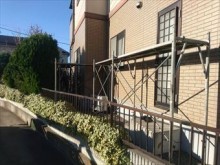 前橋市富士見町_足場組み