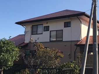 前橋市三俣町 台風後の雨漏り調査