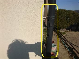 前橋市田口町雨樋調査