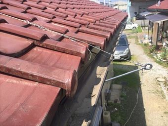 前橋市文京町軒先と雨樋