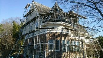前橋市富士見町A様邸足場完了