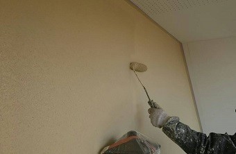 前橋市富士見町A様邸外壁上塗り