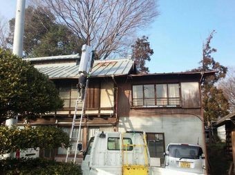 前橋市富士見町S様邸ソーラー撤去3