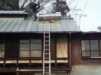 前橋市富士見町S様邸ソーラー撤去2