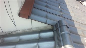 伊勢崎市堀口町K様邸U瓦屋根水切り