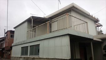 太田市韮川町I様邸陸屋根