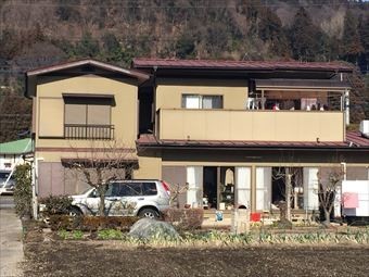 渋川市小野子S様邸屋根塗装工事