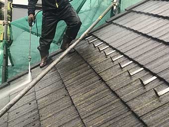 高崎市八千代町 屋根洗浄