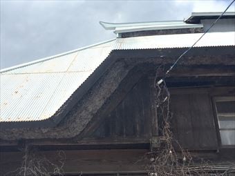 吾妻郡中之条町Y様邸屋根アップ