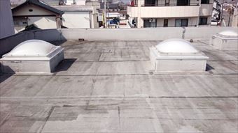 高崎市下小鳥町S様邸屋上シート防水2