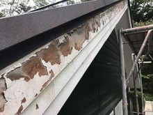 破風板ケレン前