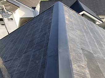 高崎市元島名町 棟板金交換