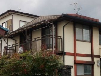 安中市安中工事前外観