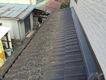 伊勢崎市波志江町H様邸下屋根