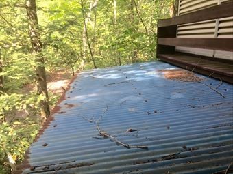 嬬恋村S様邸トタン下屋根