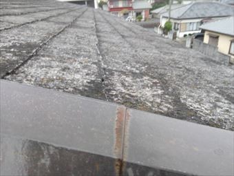 安中市安中屋根棟板金のさび