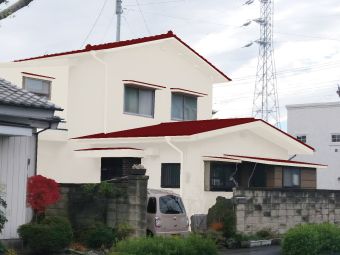 前橋市上小出町カラーシミュレーション3