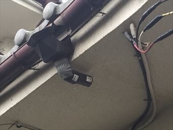 吾妻郡嬬恋村M様雨樋横樋集水桝破損