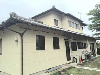 前橋市二之宮町K様邸雨樋交換2