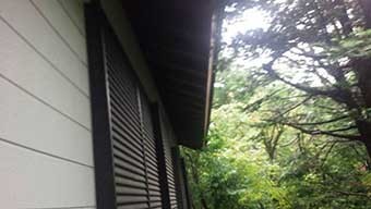 別荘 塗装現地調査