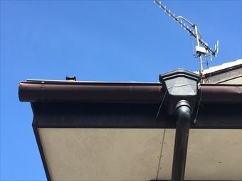 富岡市南後箇K様邸雨樋工事3