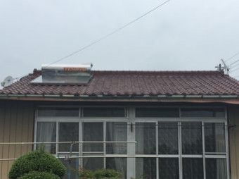 前橋市二之宮町K様邸平屋雨樋交換前