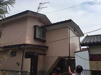 前橋市荒牧町A様邸雨樋交換3
