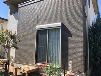 前橋市 サイディングのコーキング 完工