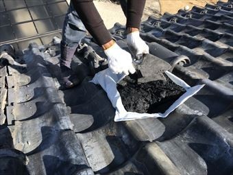 前橋市若宮町屋根瓦工事①