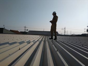 前橋市前箱田町マンション屋根調査