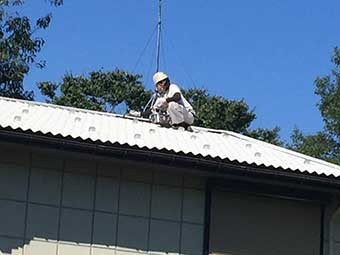 北軽井沢別荘 屋根塗装