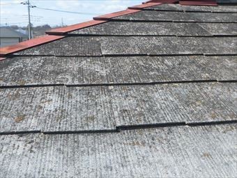 前橋市色褪せした屋根