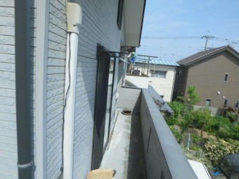 前橋市 ベランダ防水点検
