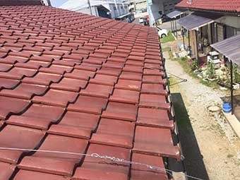 前橋市六供町S様邸瓦屋根修理3